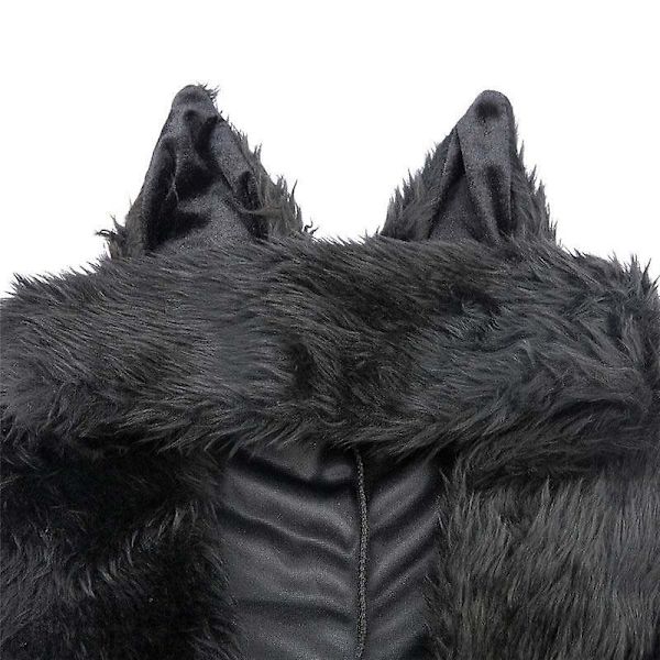 Kvinnor Vampyrdräkt Fladdermuskostym Jumpsuit Halloween förklädnad Maskeradfest Djur Cosplaydräkt Without socks 4XL