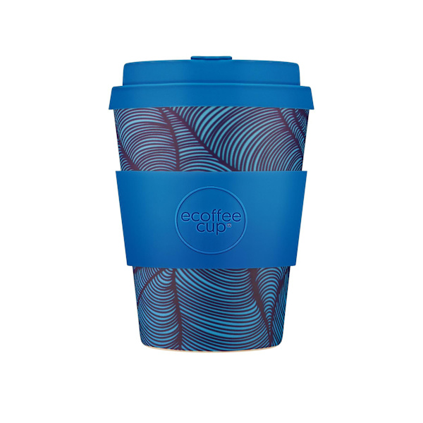 12 oz 350 ml Ecoffee Cup Återanvändbar miljövänlig växtbaserad kaffekopp Dotonbori 12oz/350ml none