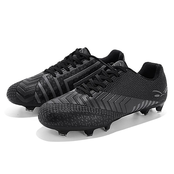 Fotbollsskor för män Aldult Fotbollsskor Grästräning Sport Skor Sneakers 3B22037 Black 39
