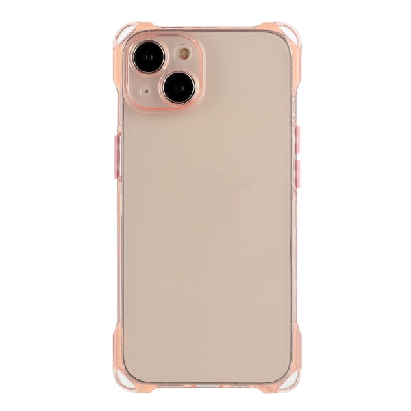 Stötsäkert TPU phone case för iPhone 15 Plus Pink