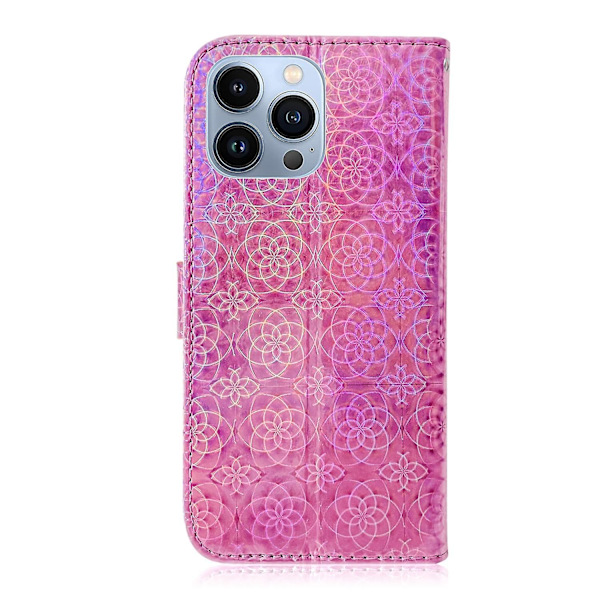 Färgglatt case för iPhone 15 Pro Max Pink