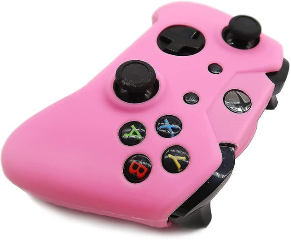 Xbox One Controller Skin Rosa, Anti-slip cover Case Tillbehör Set för null none