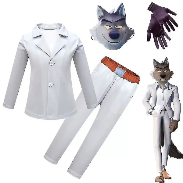 The Bad Guys Mr. Wolf Cosplay Kids set 120cm