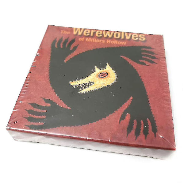 The Werewolves Of Miller's Hollow Werewolf Card Gathering Party Board Game 24 Cards Full English null none