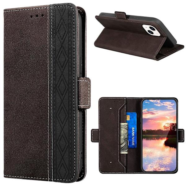 RFID- phone case för iPhone 15 Brown