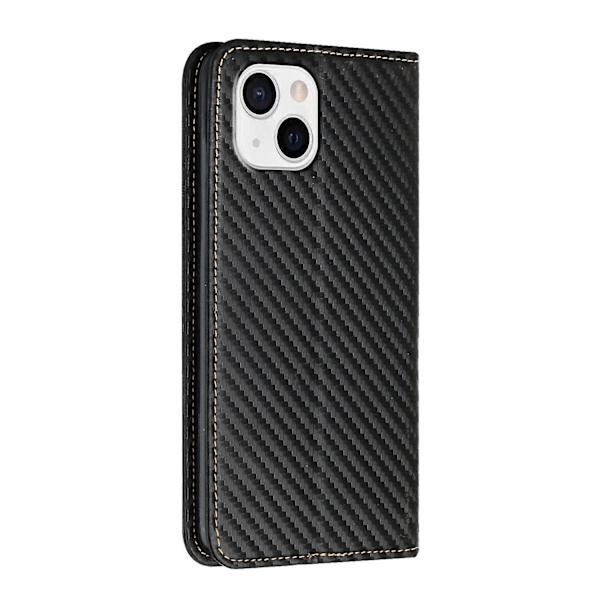 Carbon Fiber Texture phone case för iPhone 15 Blue