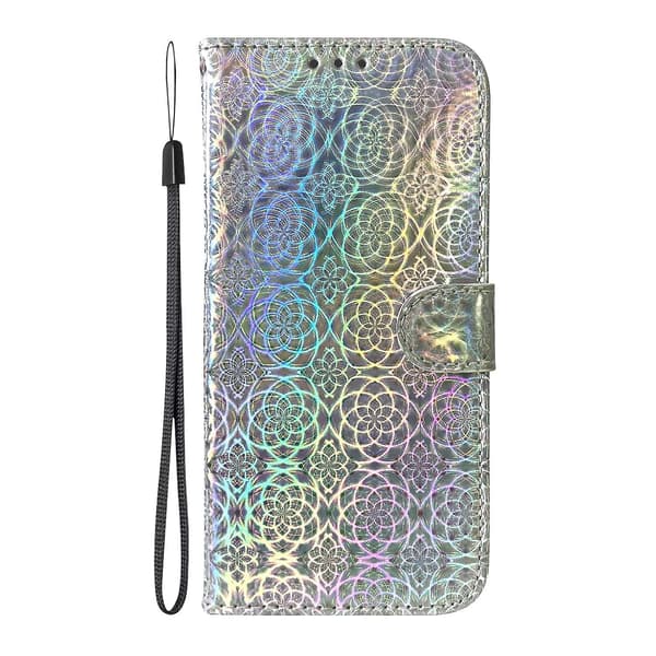Färgglatt case för iPhone 15 Plus Silver