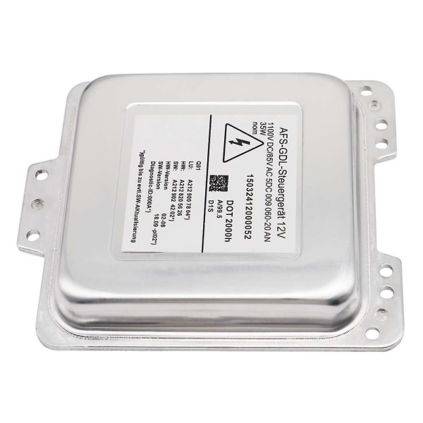 D1s Xenon Hid Strålkastare Ballast För W212 C207 A207 5dc009060-20 5dc00906020 Hid Xenon Ballast 35w 8 Silver none