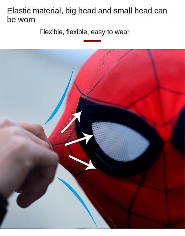 Spiderman Miles Mask Cosplay - Vuxen