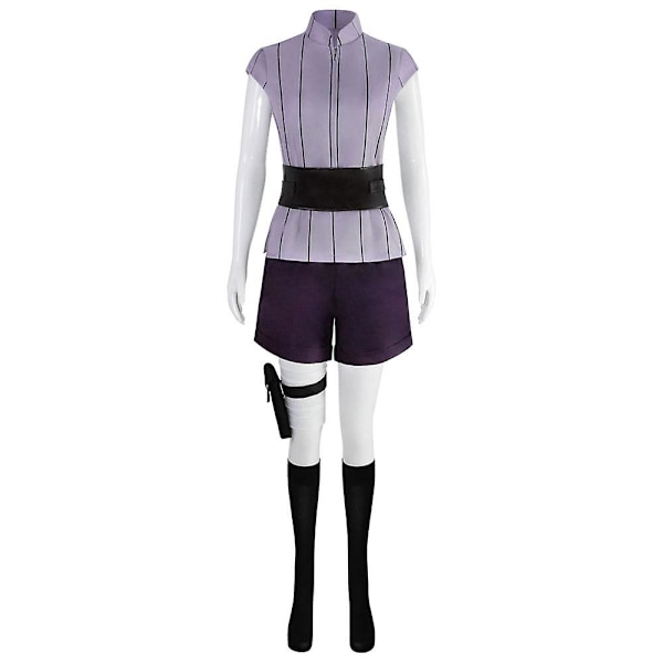 Anime Naruto Hinata cosplay rollspel scenföreställning kostym M