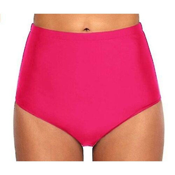 Period simunderdel Shorts Hög Bikini Dam För Shorts Underdel Löpning Sim Pink L