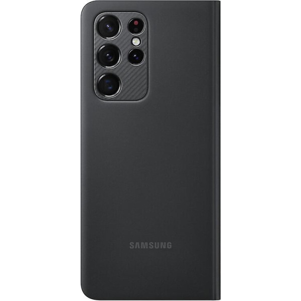 Samsung Clear View Flip Cover EF-ZG996 för Galaxy S21 Plus och 5G - Svart null none