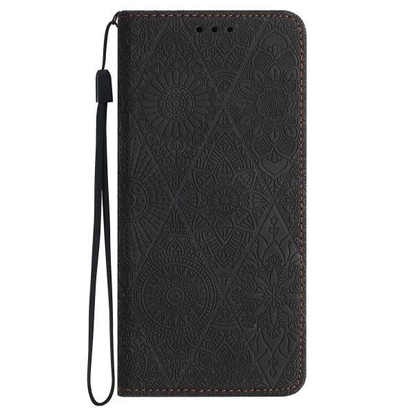 Etniskt präglat case för iPhone 15 Plus Black