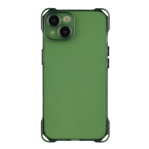 Stötsäkert TPU phone case för iPhone 15 Plus Green