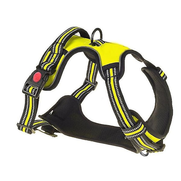 No Pull Dog Sele Justerbar hundväst Sele för lätt promenader _sc Red 55-75CM
