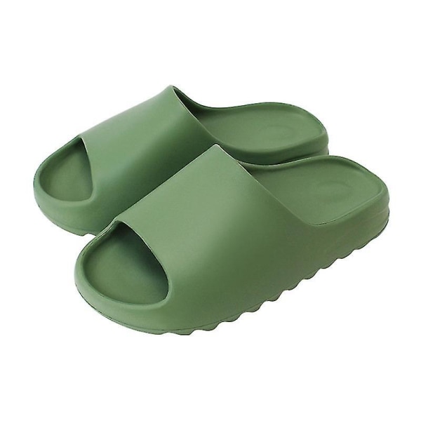 Slides Tofflor Plattform Strandsandaler Unisex Tofflor Dark Green 35-36