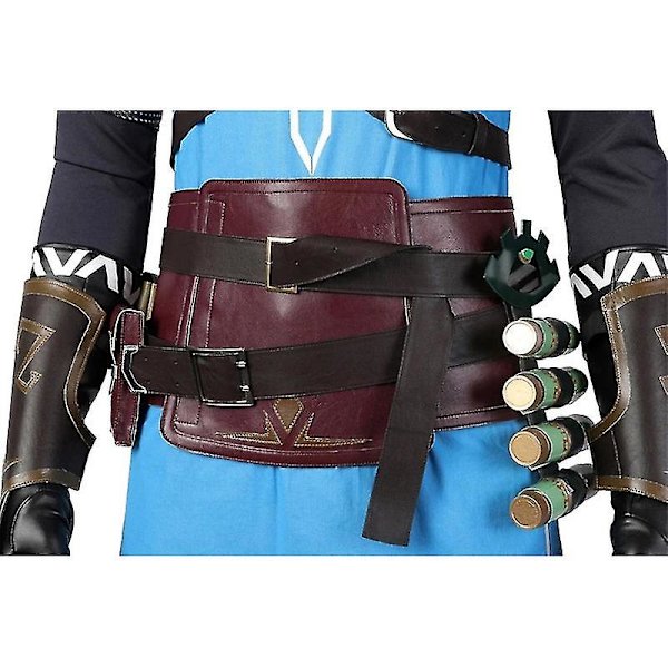 Game Legend Link Cosplay för vuxna och barn Tears Of The Kingdom Kostym Full Set Man Halloween Karneval Kostym Whbyv Without wig M