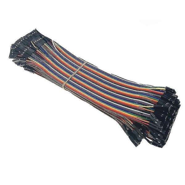 Jumper Wire Dupont-kabel för Arduino Kit Female-Female 40pcs