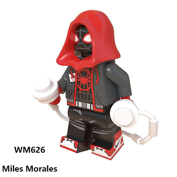 9st Marvel Superhero Series Byggklossar Leksaker Montering Actionfigurer Barn Fans Samlarobjekt Minifigurer Presenter null none