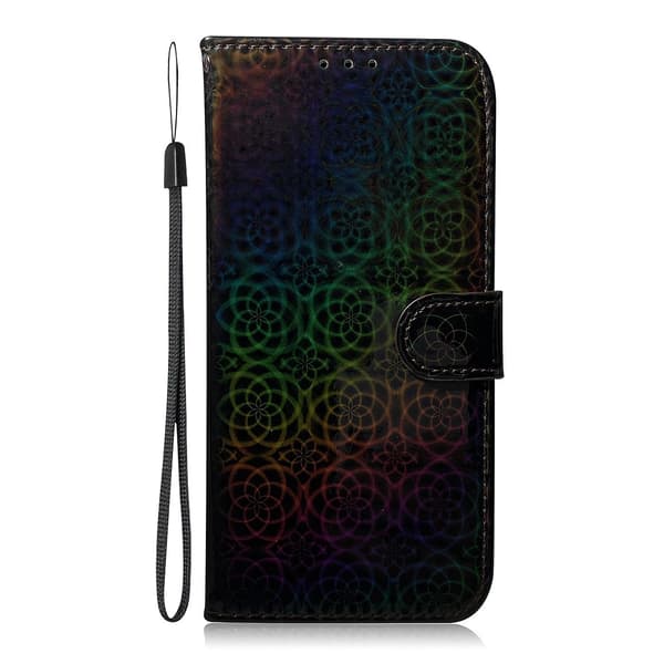 Färgglatt case för iPhone 15 Plus Black