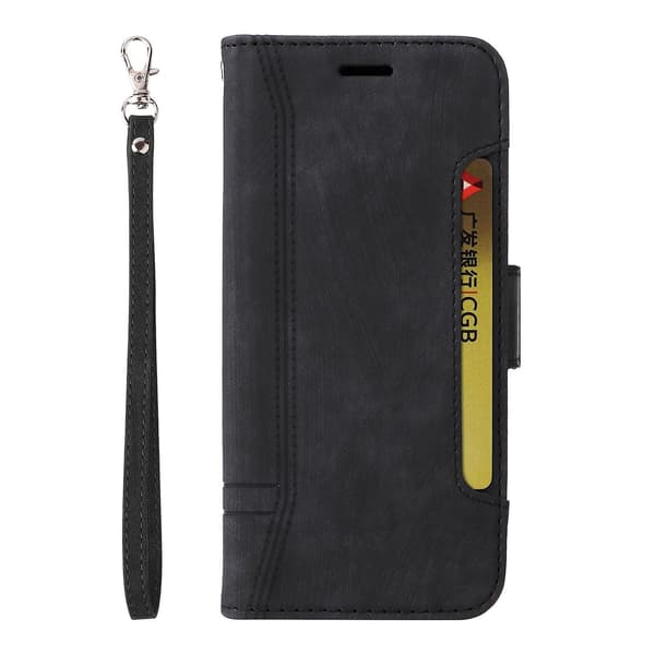 Case med spänne på dubbla sidor för iPhone 15 Black