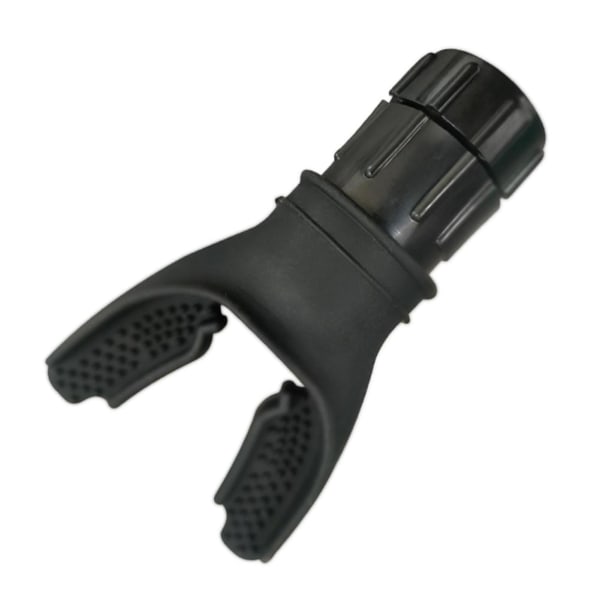 Bärbar Lung Exerciser Expander Device Lungkapacitet Absolut Breaking Motion Trainer Justerbart motstånd med silikon munstycke Svart