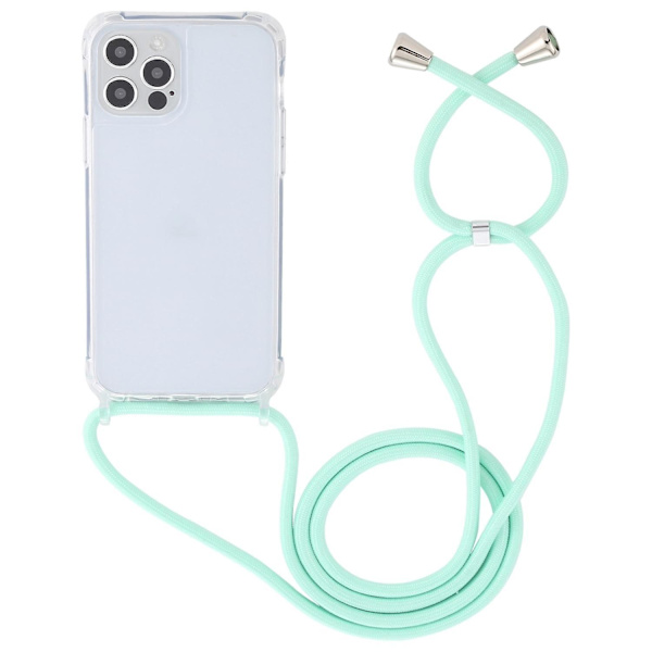 Akrylairbag Stötsäkert case för iPhone 15 Plus Light green