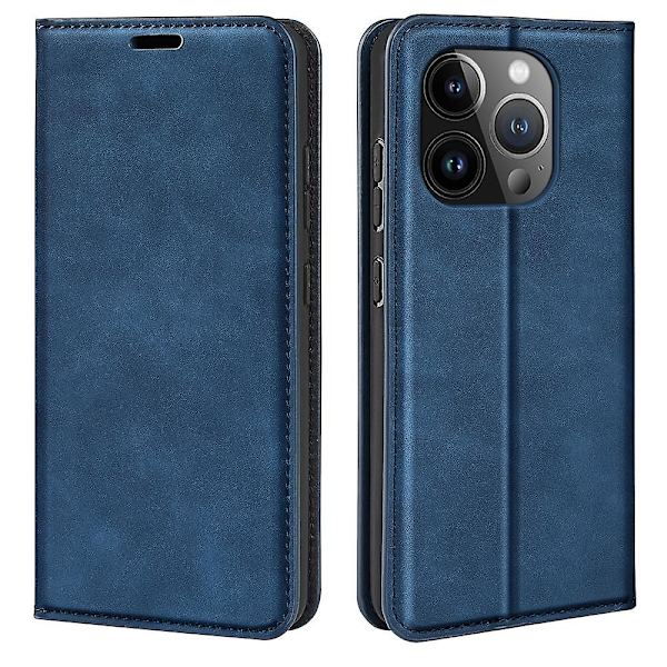 Magnetiskt case för iPhone 15 Pro Dark blue