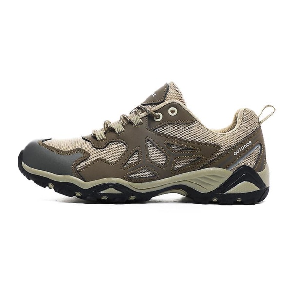 Dam vandringsskor Low-Top sneakers för utomhusvandring 3D231 Brown 39