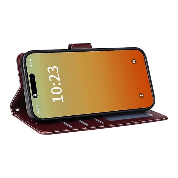 Phone case till iPhone 15 Pro Dark red