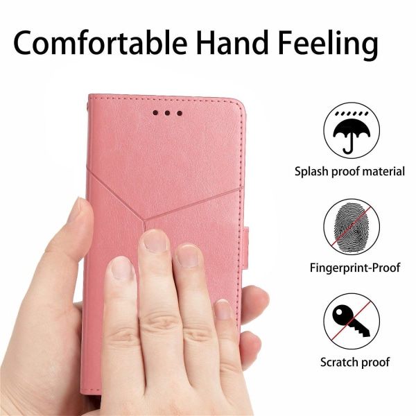 Case för Motorola Moto G84 5G, Y-formad linjepräglat stativ Anti-dropp cover null none