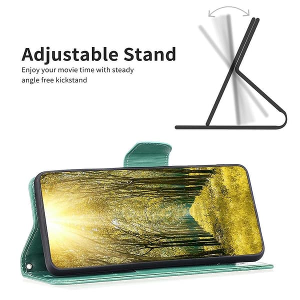 Butterflies Phone case för iPhone 15 Plus Green