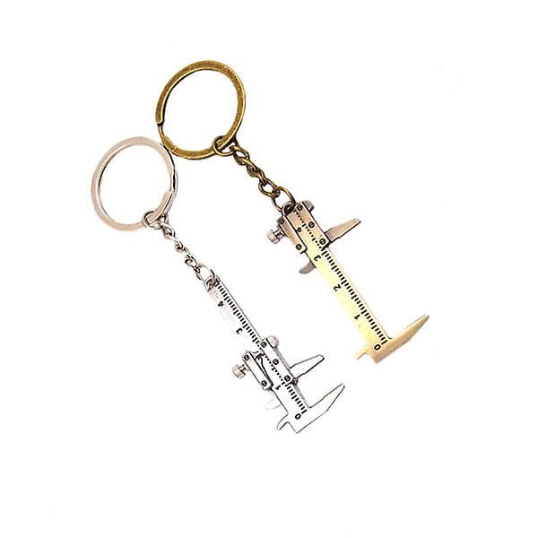 2st Vernier Bromsok Mätverktyg Metall Vernier Bromsok Mikrometer Mätning Silver 10.5x3cm