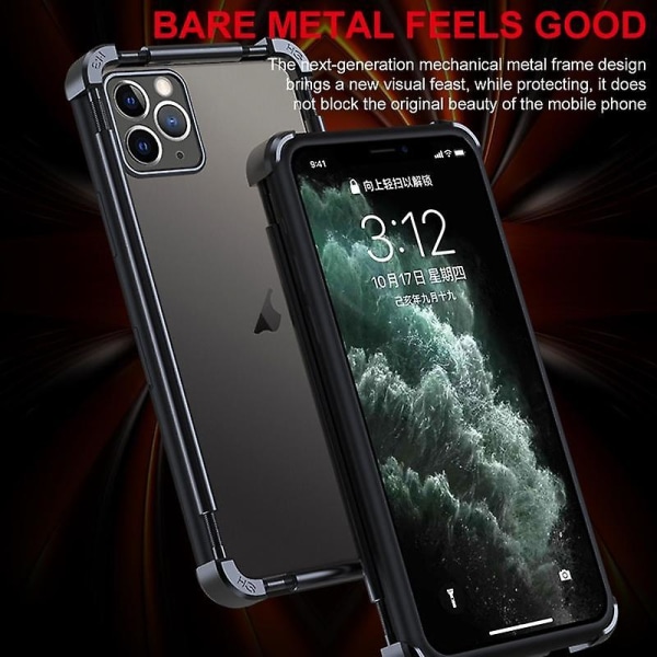 Skyddsram i metall för iPhone 15 Pro null none
