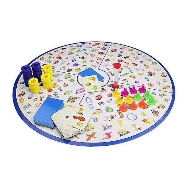 Detectives Looking Chart Brädspel Baby Puzzle Education Plastic Puzzle Brain null none