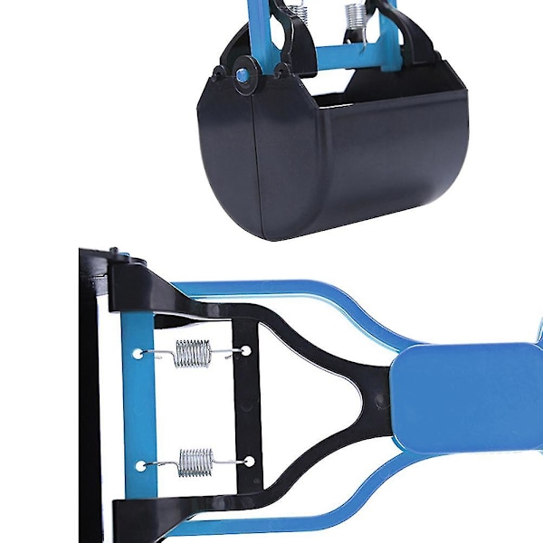 Bärbar plastsågtand liten husdjursbajs Pickup Clip Pooper Scooper null none
