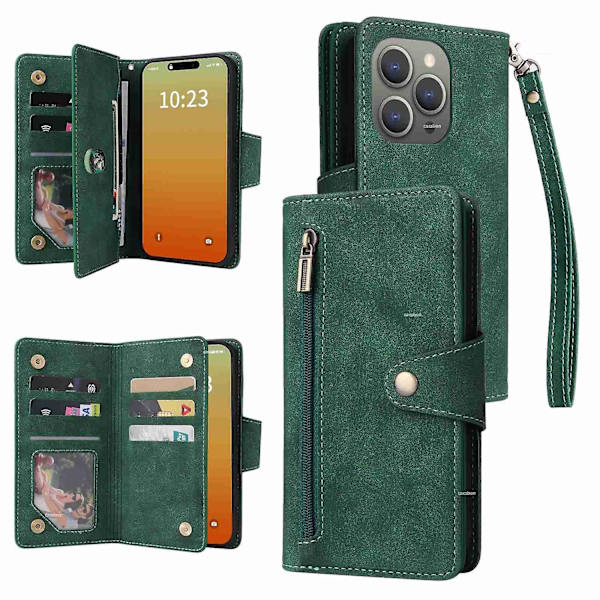 Phone case till iPhone 15 Pro Green