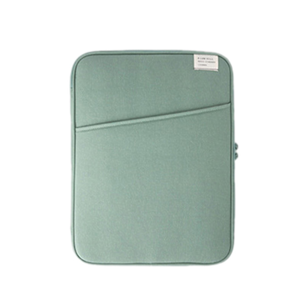 Tablettväska Bärväska Case ärm Skyddande foderväska Fodral för Macbook Ipad Notebook Green 11 Inches