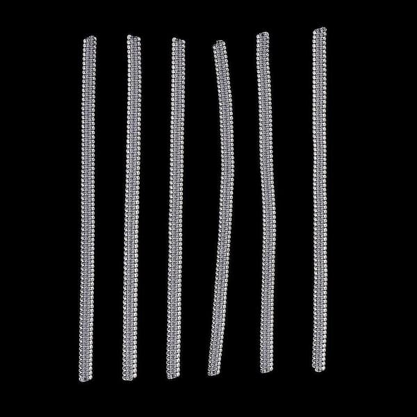 6st Ringstorleksjustering Size Reducer Lösa ringar - Universal Fit - 10 cm lång - Klar, 6st 3mm