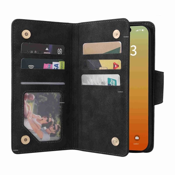 Phone case till iPhone 15 Pro Black