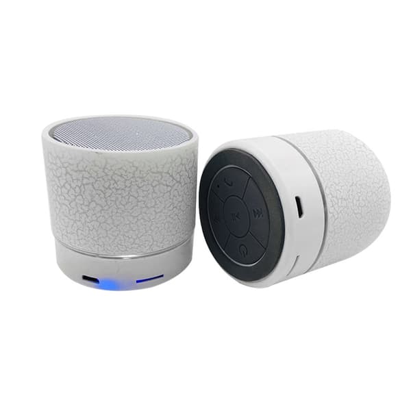 BT89 Crack Trådlös Mini Bluetooth-högtalare - Vit