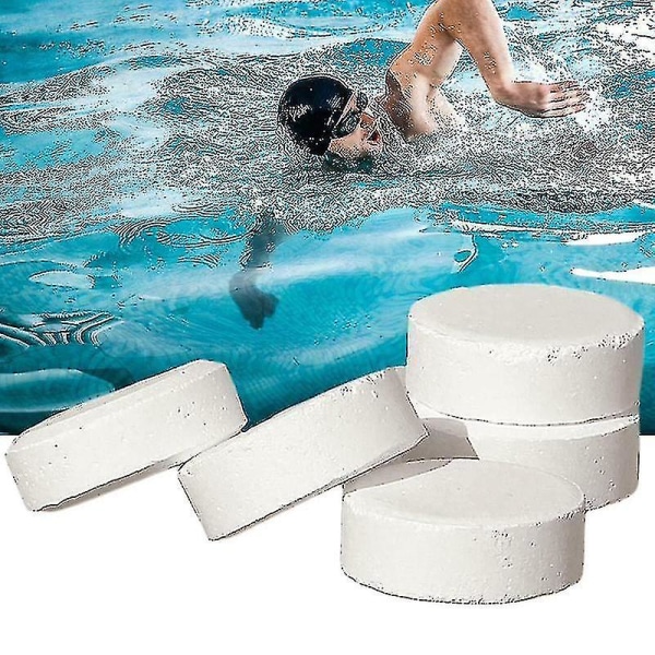50-200 st klortabletter Multifunktions omedelbar desinfektion för poolbadkar Spa 100pcs