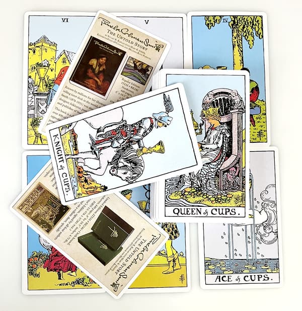 12*7 Ryttaren Tarotkort divinerande kort