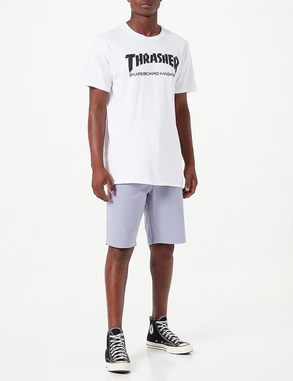 Thrasher unisex Skate Mag T-shirt White 3XL