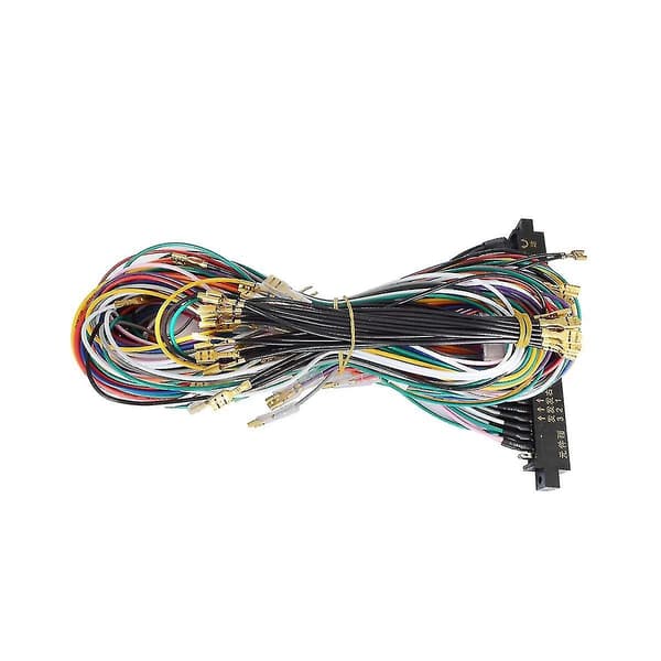 Jamma 28-stifts kabelhärva Joystick-knappkontakt för videospelboxspel (4,8-stift) null none