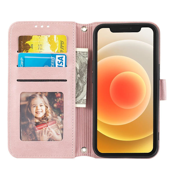 Präglat case för iPhone 15 Pink