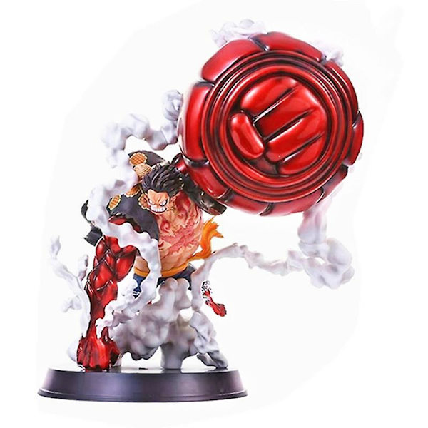 23-28cm Hot New One Piece Gear Fjärde Luffy Figur Snake Man Luffy Monkey D Luffy Figurine Gear 4 Luffy Staty Collection Toy C SB- quan tou