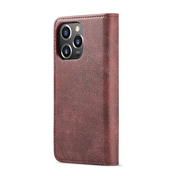 Crazy Horse Case för iPhone 15 Pro Red
