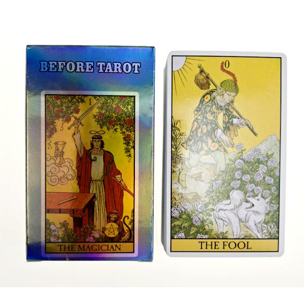 Tarotkort för utredning av före- och eftervärlden