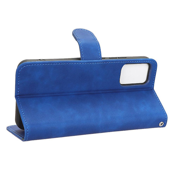 För Tcl 403 Phone case Stativ Plånbok Stötsäker Tpu+pu Cover Blue